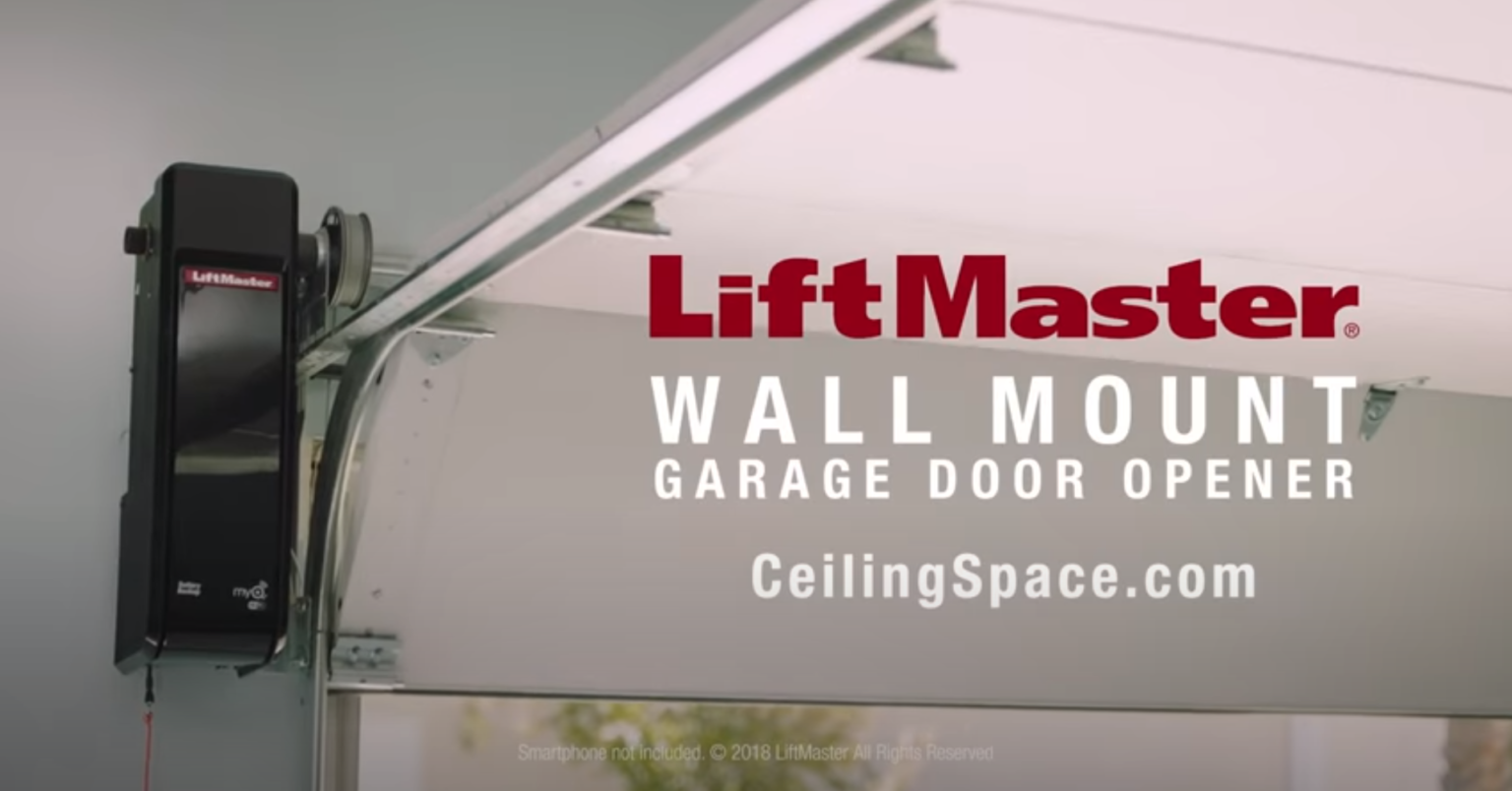 LiftMaster® Wall Mount Garage Door Opener (8500W) Consolidated Garage